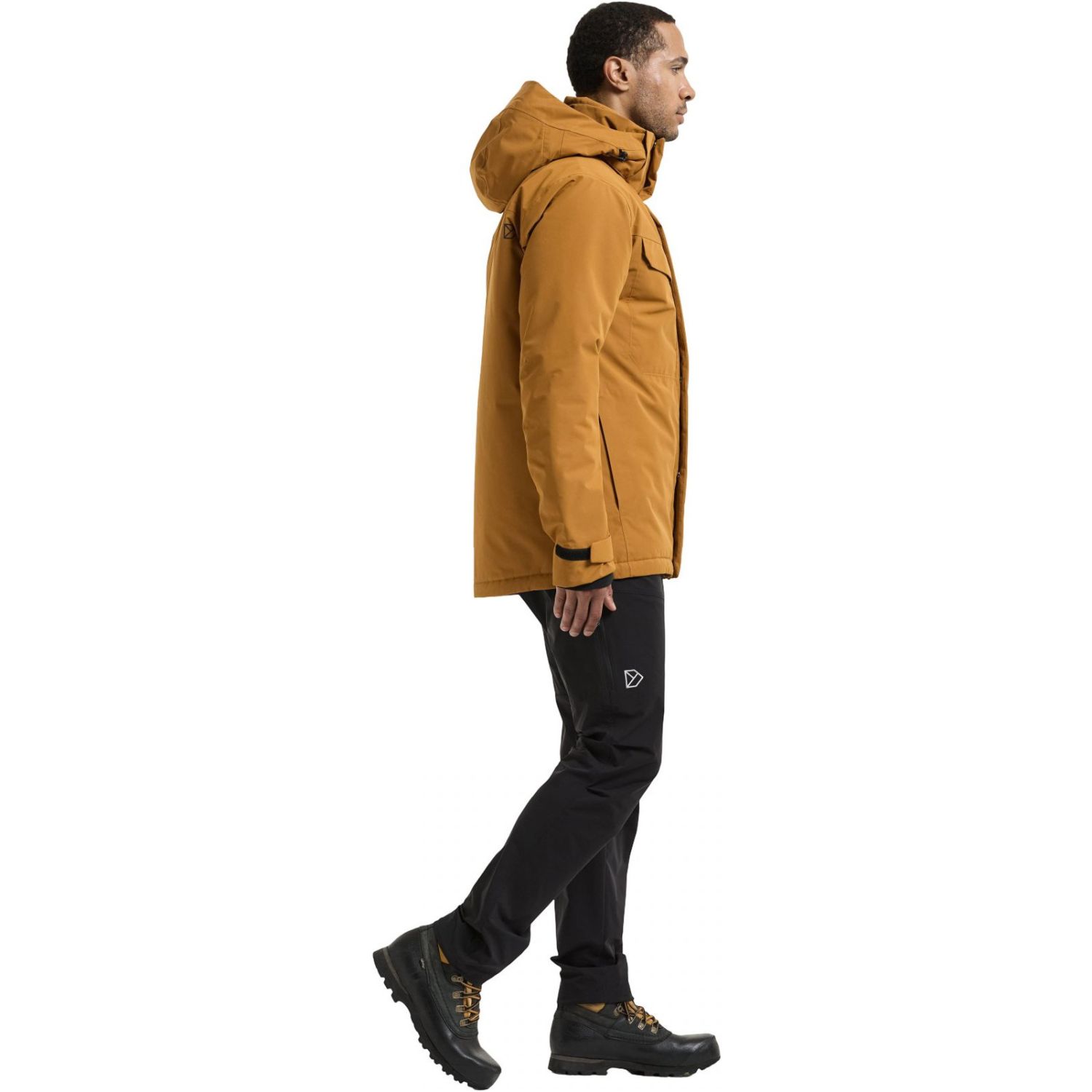 Didriksons Stefan, ski jacket, men, spice brown