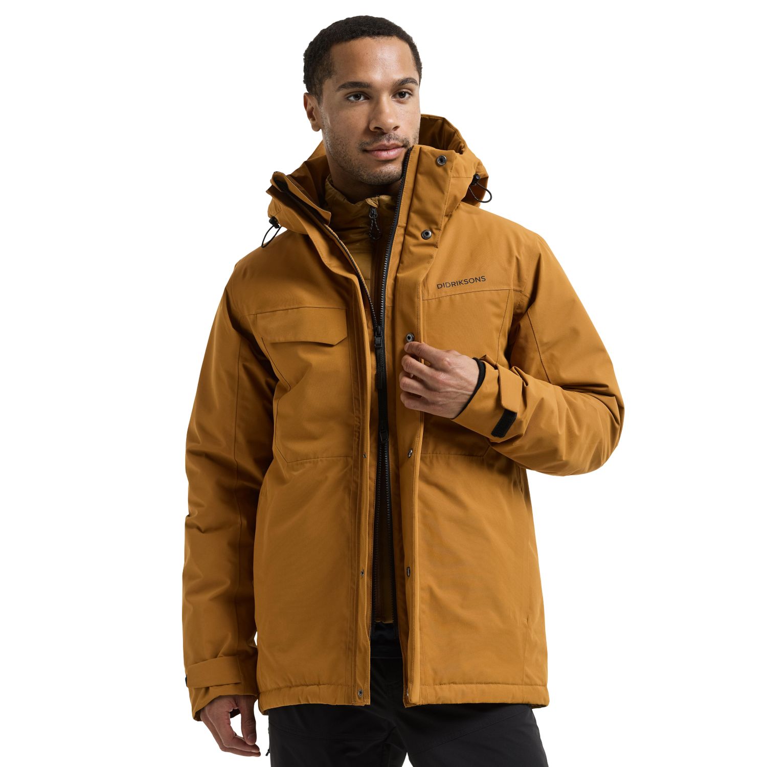 Didriksons Stefan, ski-jas, heren, spice brown