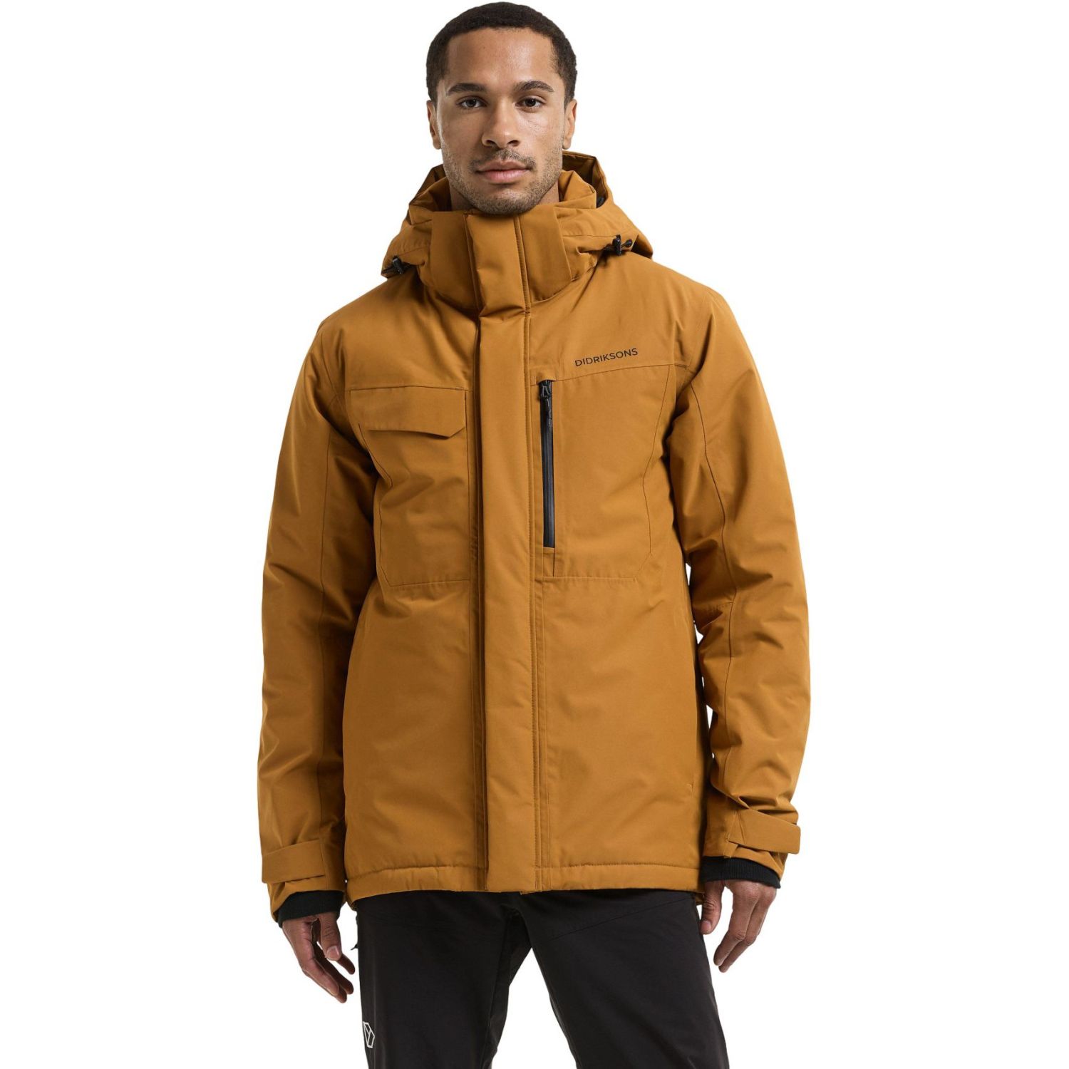 Didriksons Stefan, skijakke, herre, spice brown