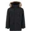 Didriksons Sylvin 2, parka, júnior, preto