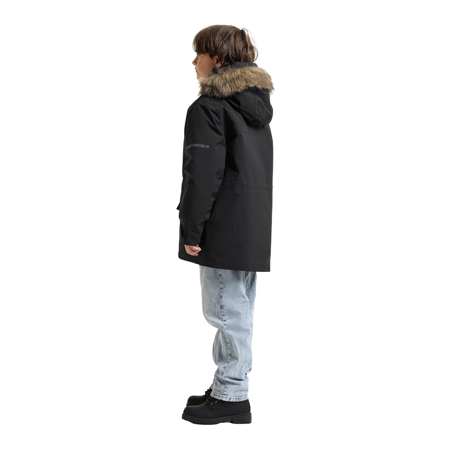 Didriksons Sylvin 2, parka, júnior, preto
