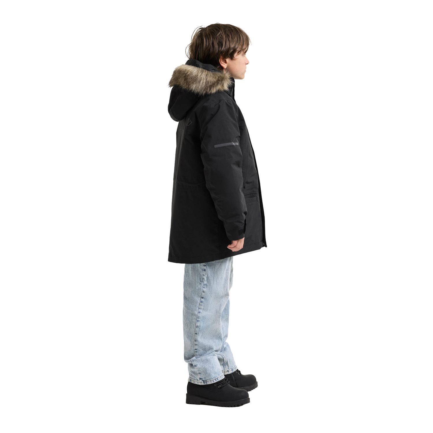 Didriksons Sylvin 2, parka, júnior, preto