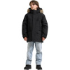 Didriksons Sylvin 2, parka, junior, sort