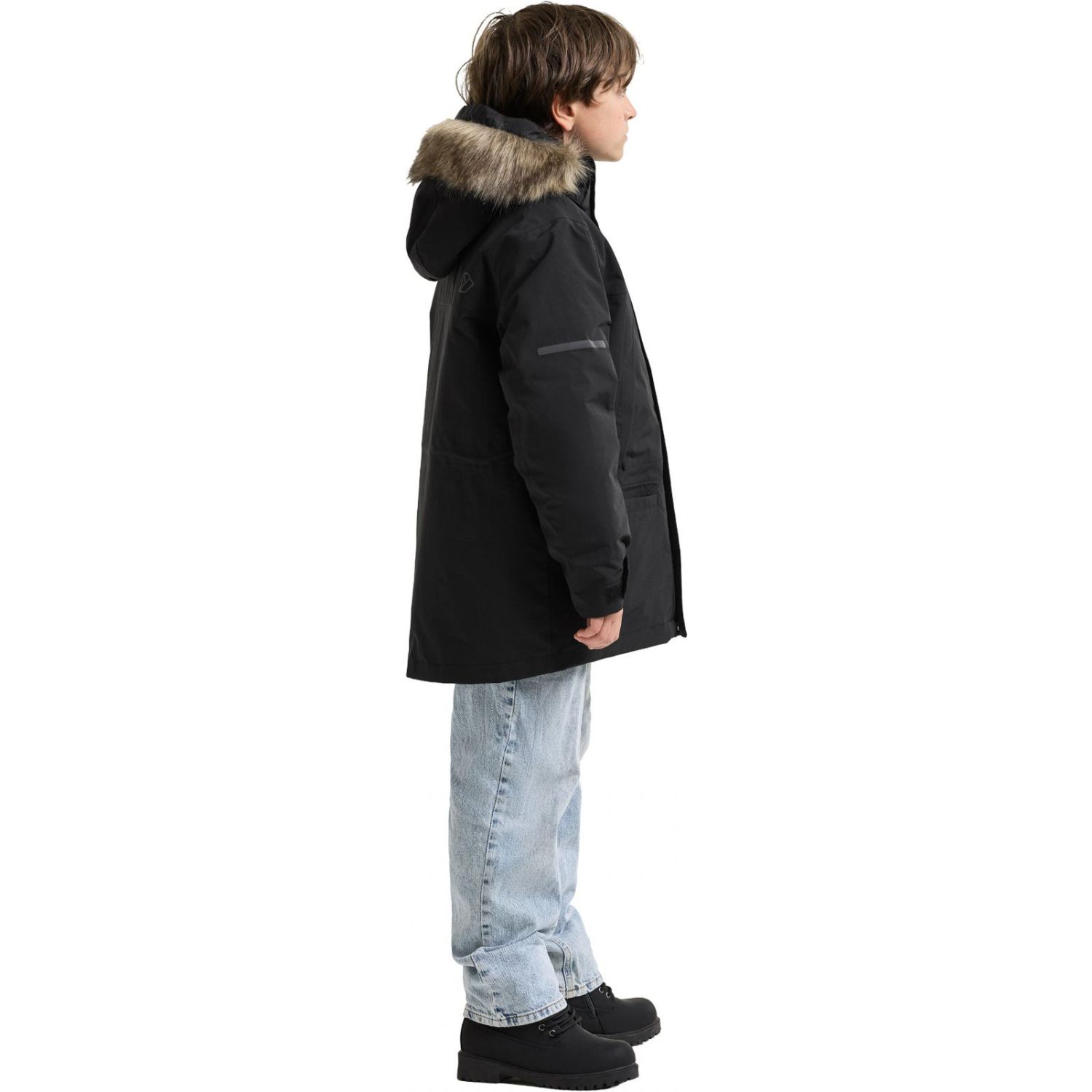 Didriksons Sylvin 2, Parkas, Junior, Black