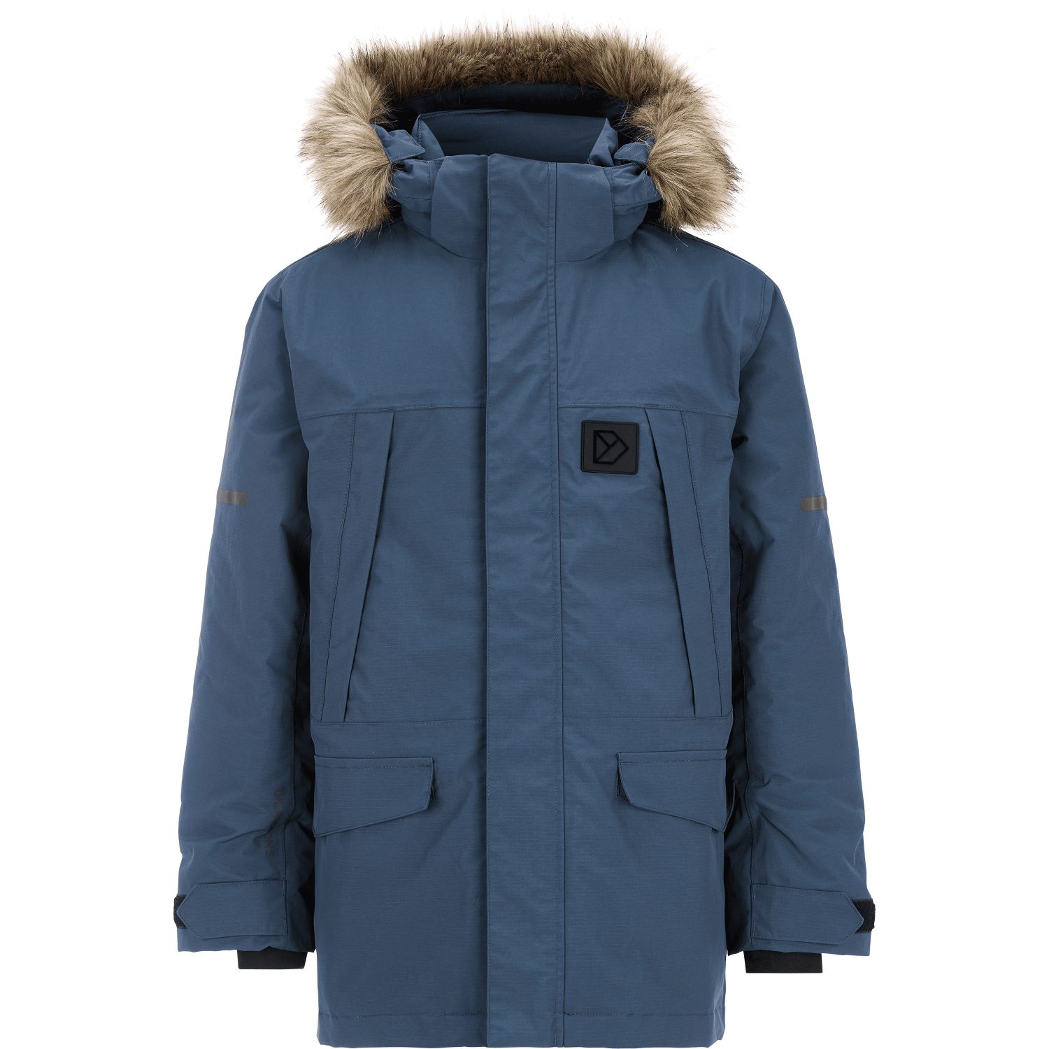 Didriksons Sylvin, parka, júnior, azul