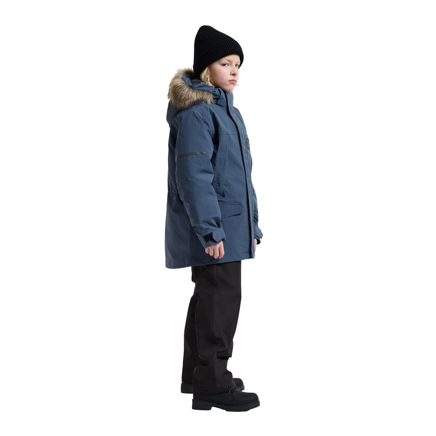 Didriksons Sylvin, parka, júnior, azul