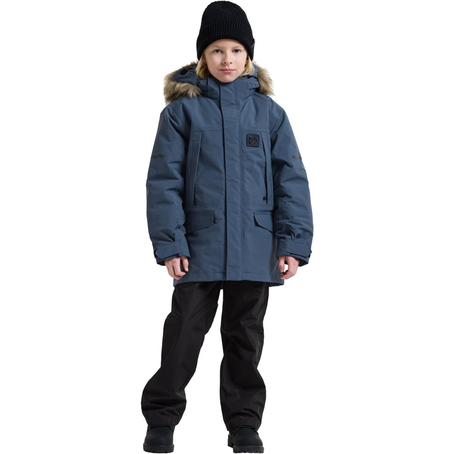 Didriksons Sylvin, Parka, Junior, blau