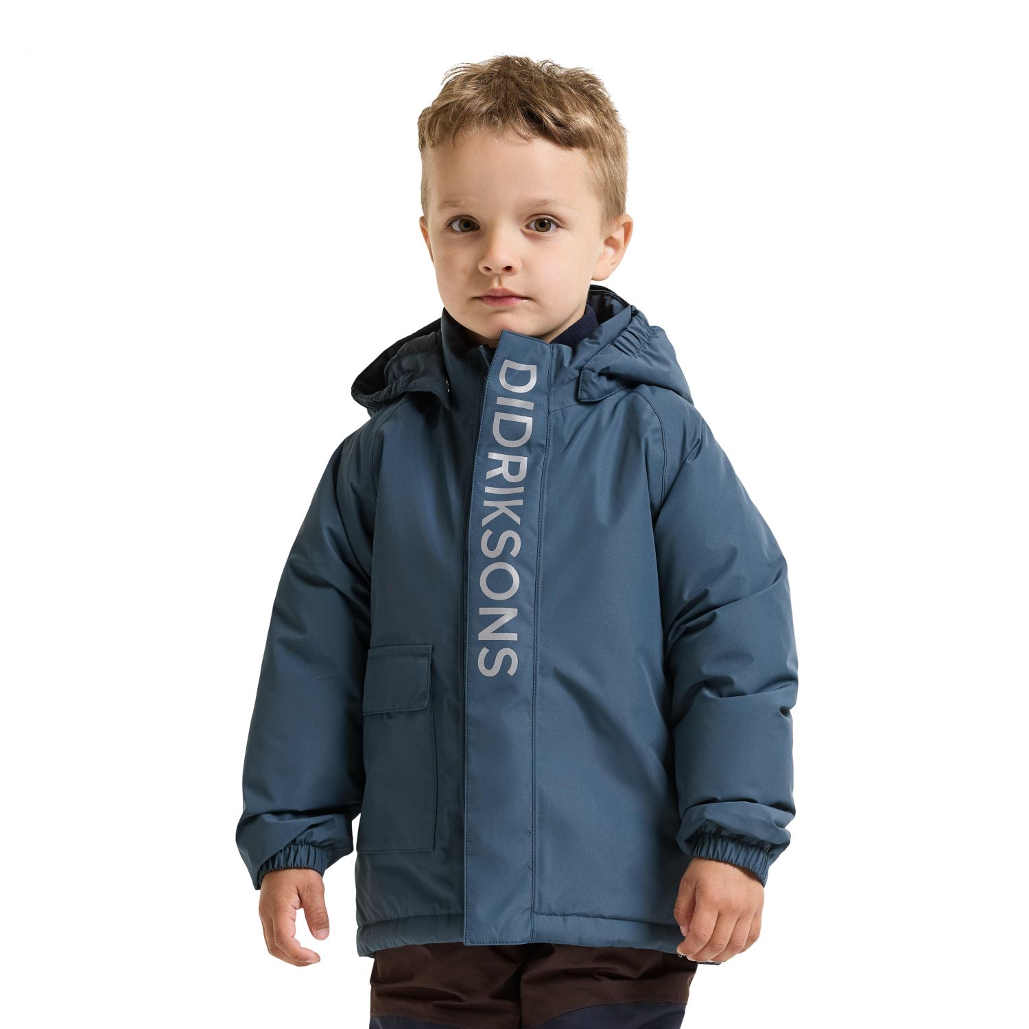 Didriksons Talvi 2, jaqueta de inverno, crianças, azul