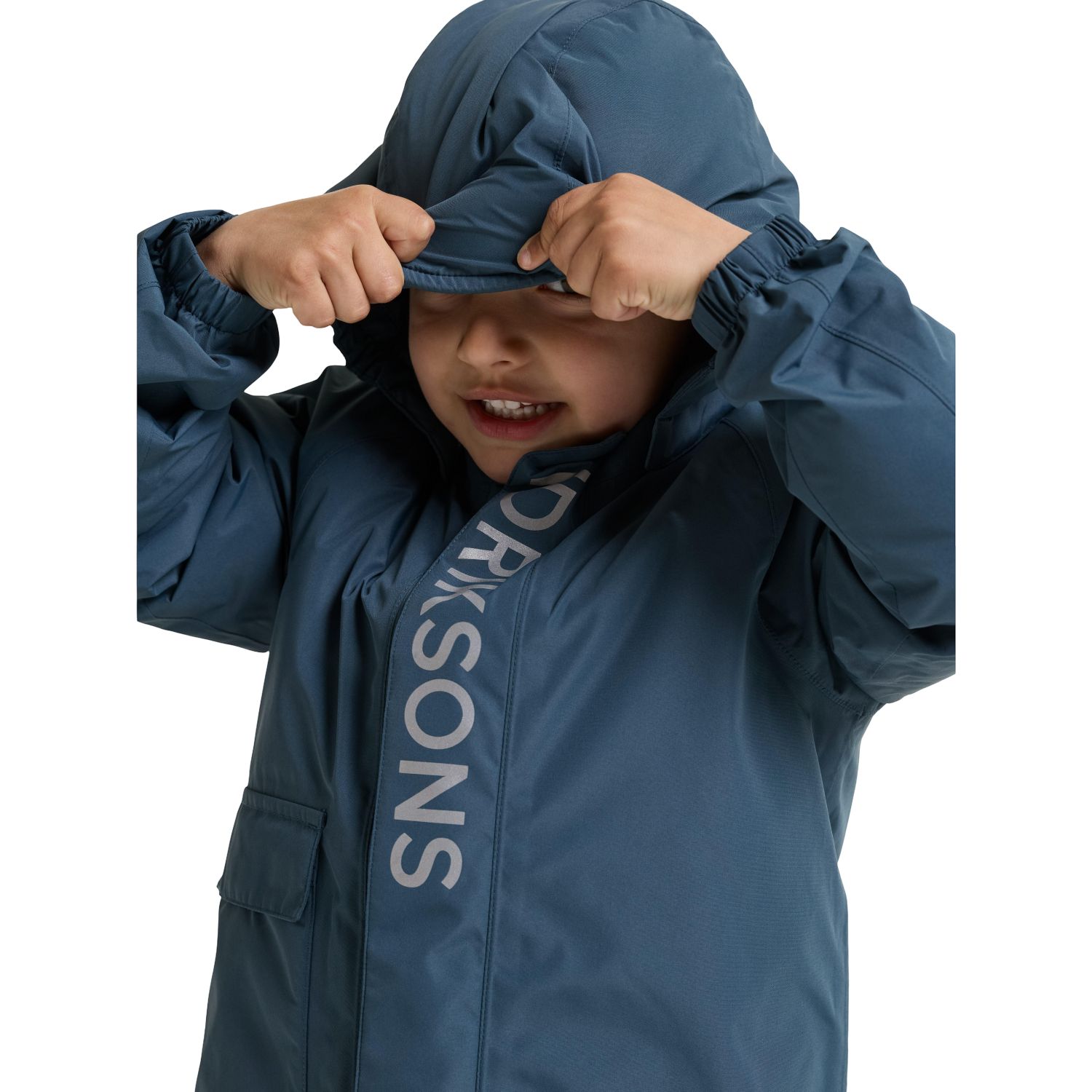 Didriksons Talvi 2, jaqueta de inverno, crianças, azul
