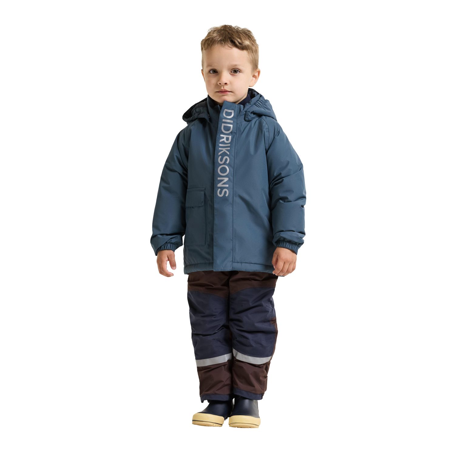 Didriksons Talvi 2, jaqueta de inverno, crianças, azul