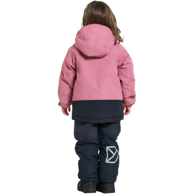 Didriksons Talvi, casaco de esqui, júnior, cor-de-rosa