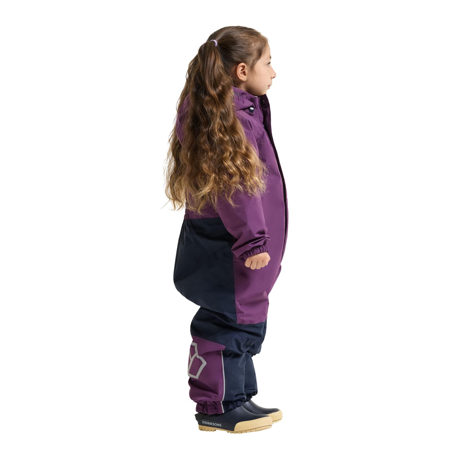 Didriksons Talvi cover 2, kombinezon zimowy, junior, fioletowy