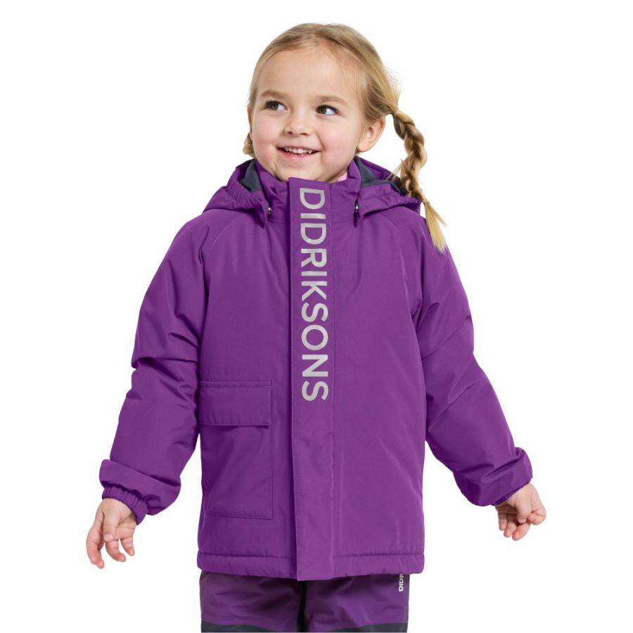 Didriksons Talvi, lyžiarska bunda junior, fialová