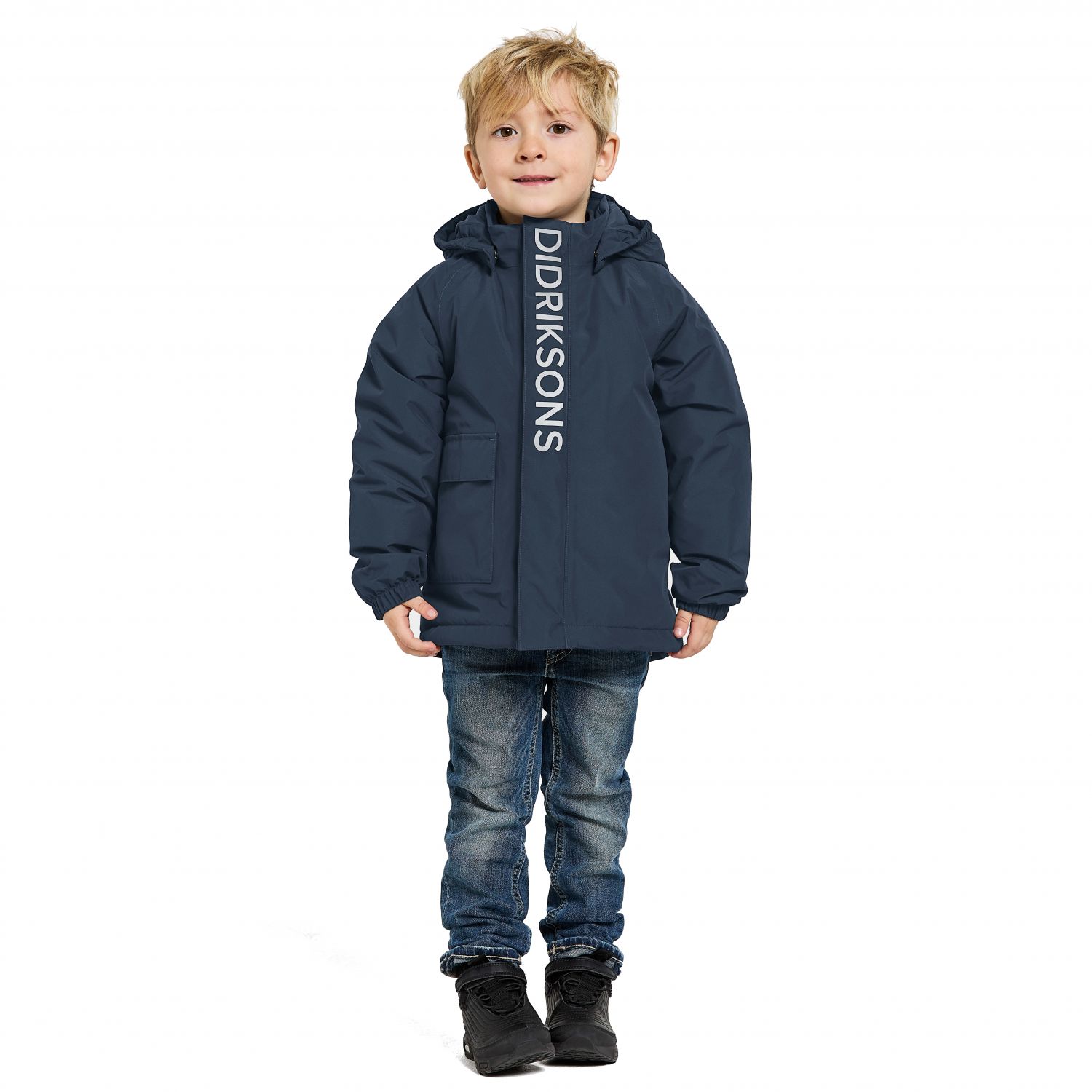 Didriksons Talvi, manteau de ski, junior, navy