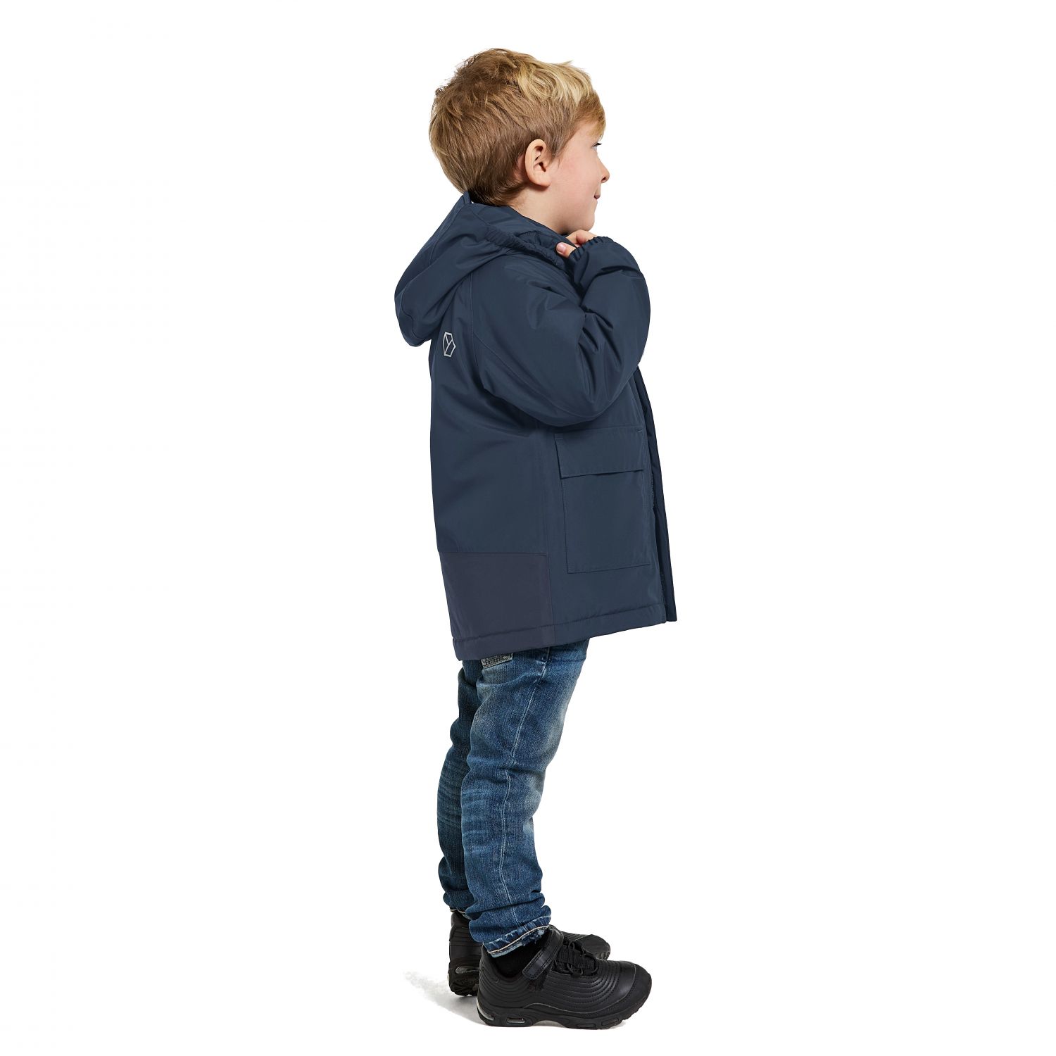 Didriksons Talvi, manteau de ski, junior, navy