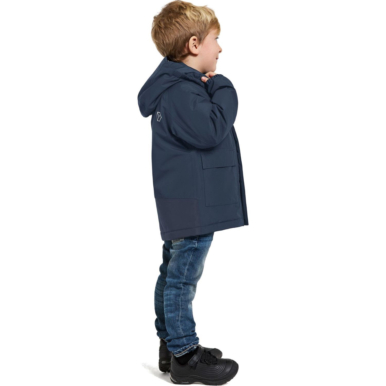 Didriksons Talvi, ski jacket, junior, navy