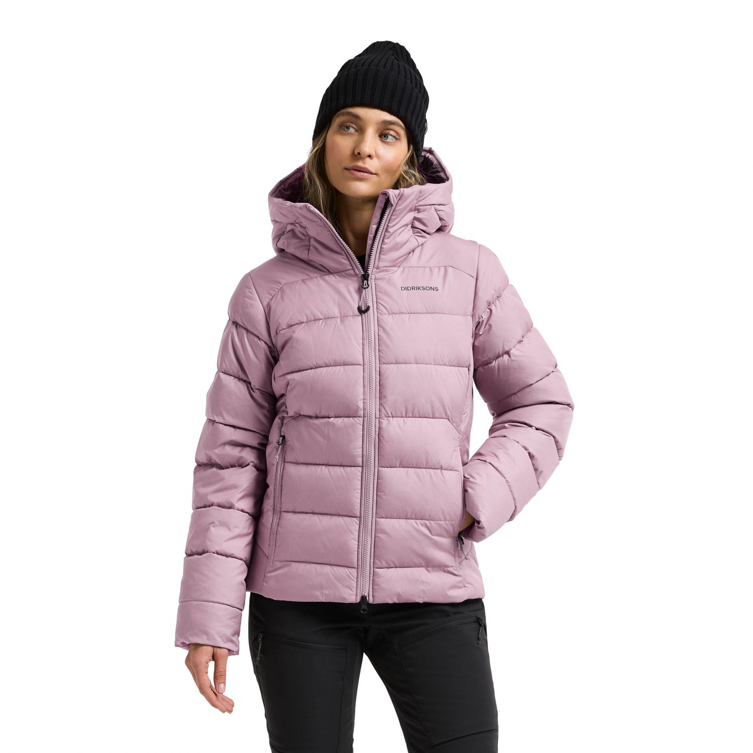 Didriksons Tejla 2, jaqueta de inverno, feminina, lilac haze