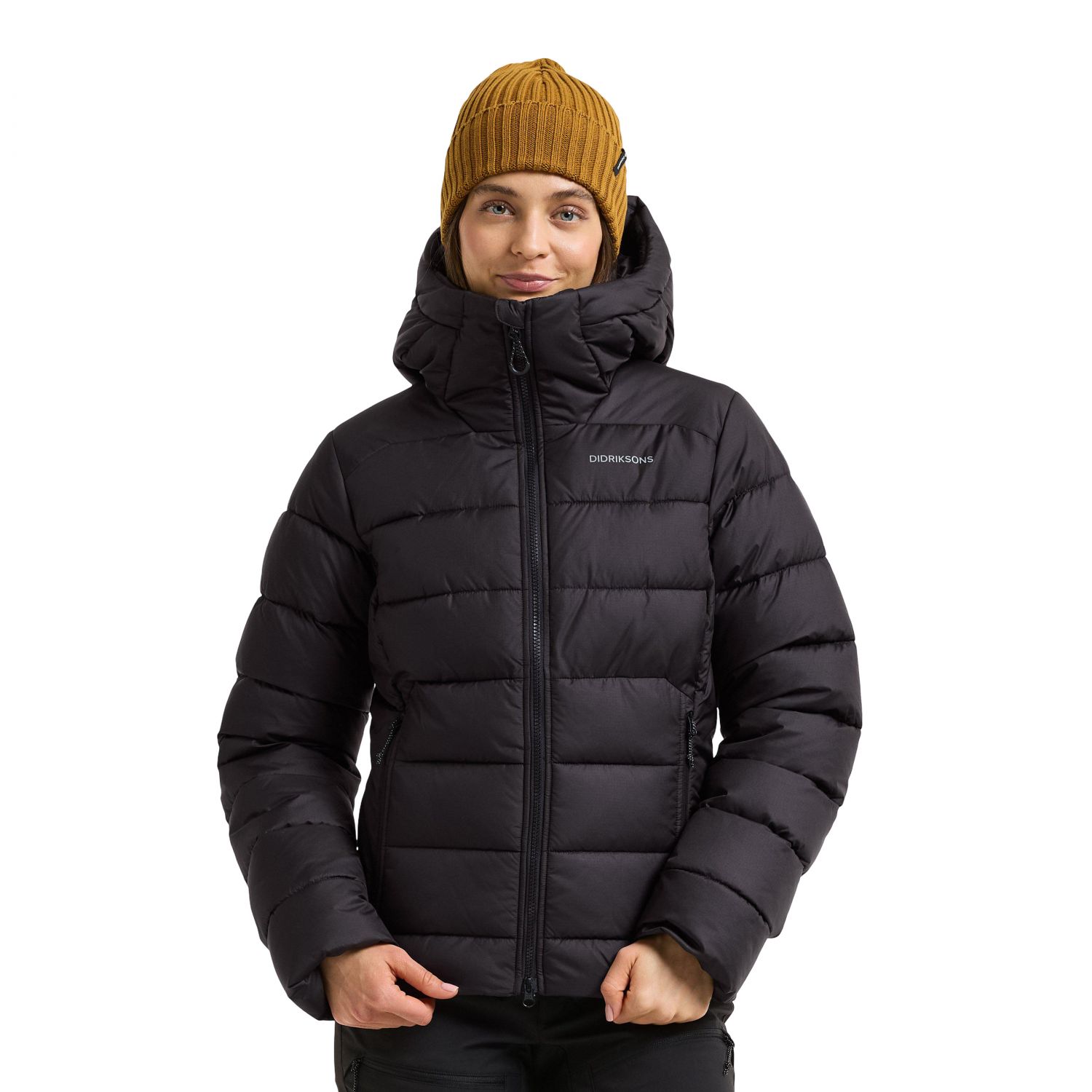 Didriksons Tejla 2, Vinterjakke, Dame, Black