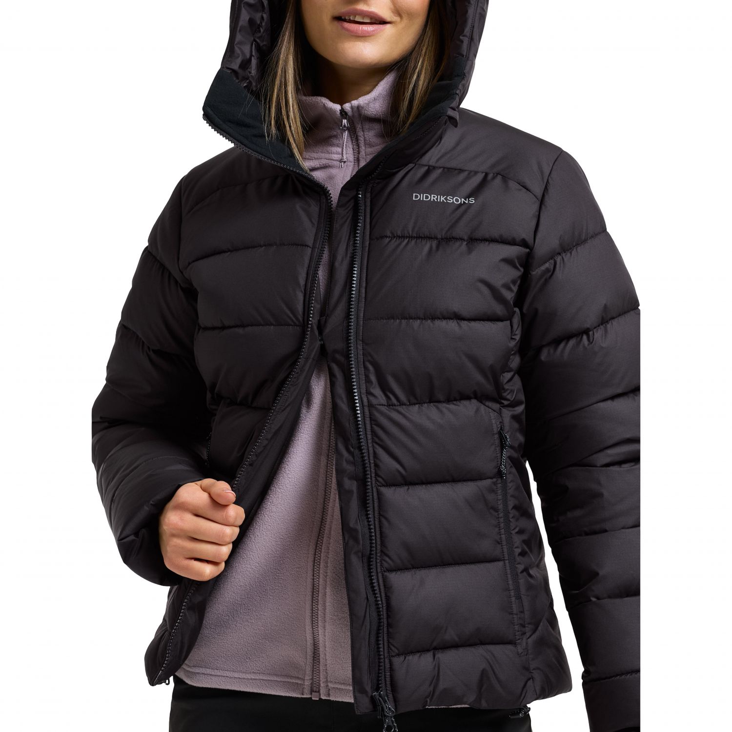 Didriksons Tejla 2, Vinterjakke, Dame, Black