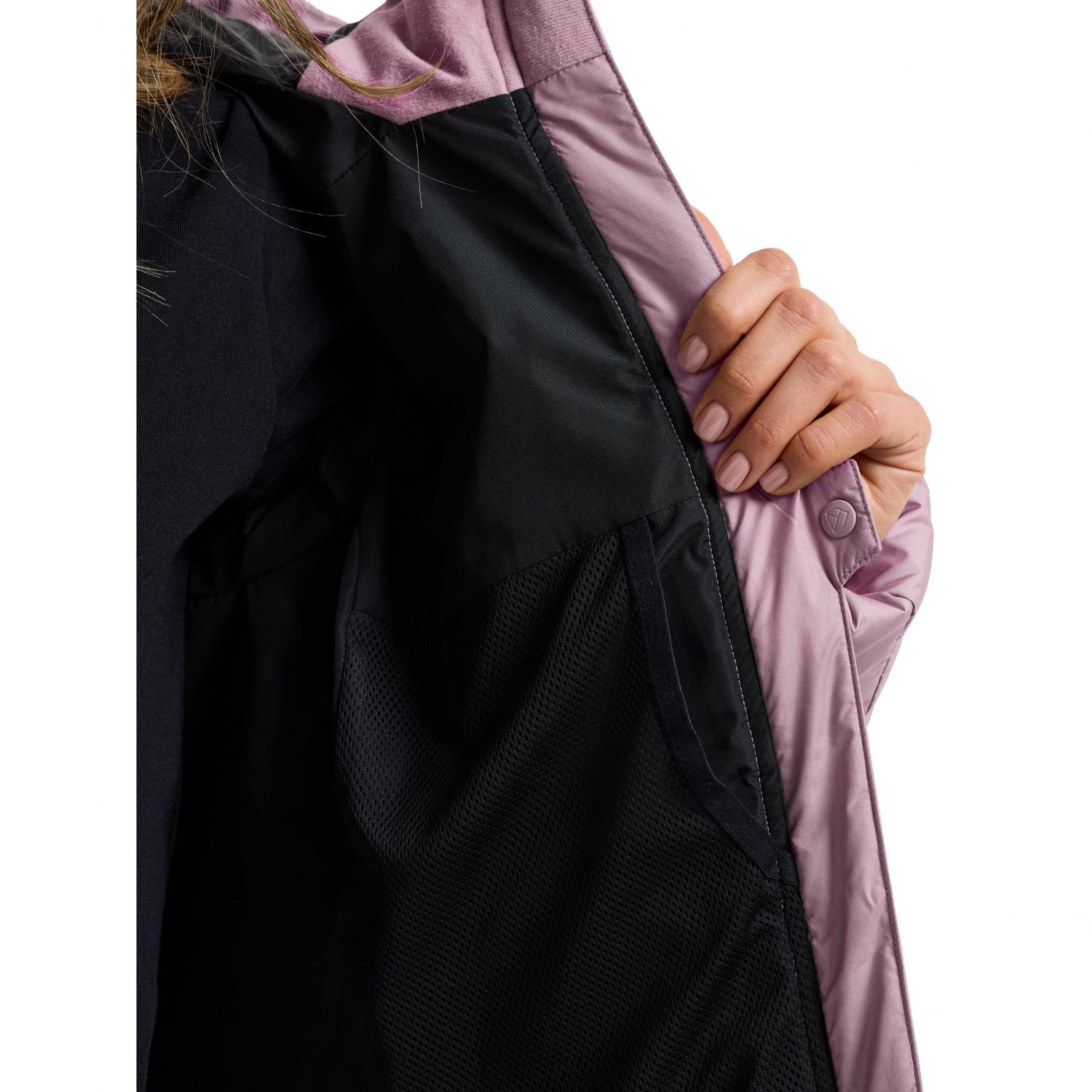 Didriksons Tejla 2, winterjas, dames, lilac haze