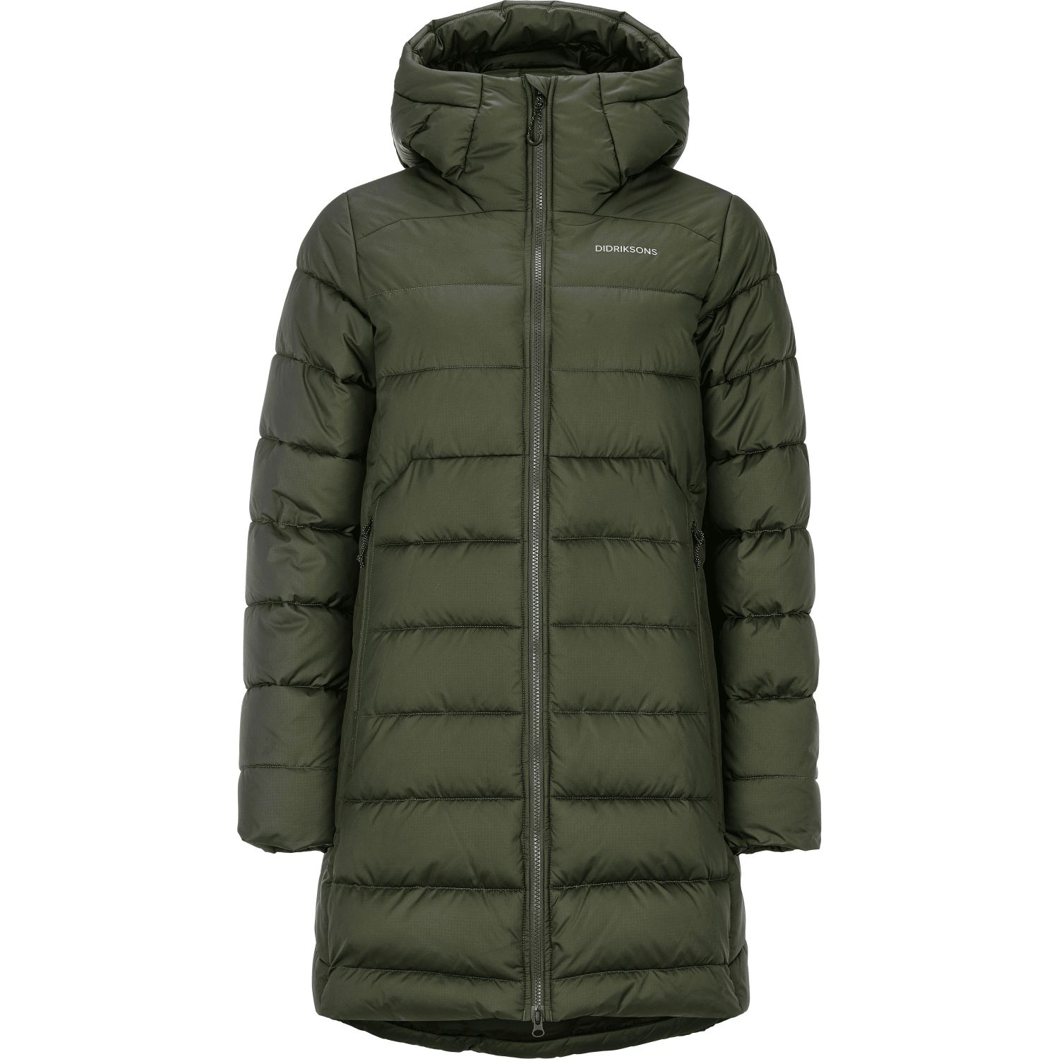 Didriksons Tejla, Parka, Damen, dunkelgrün