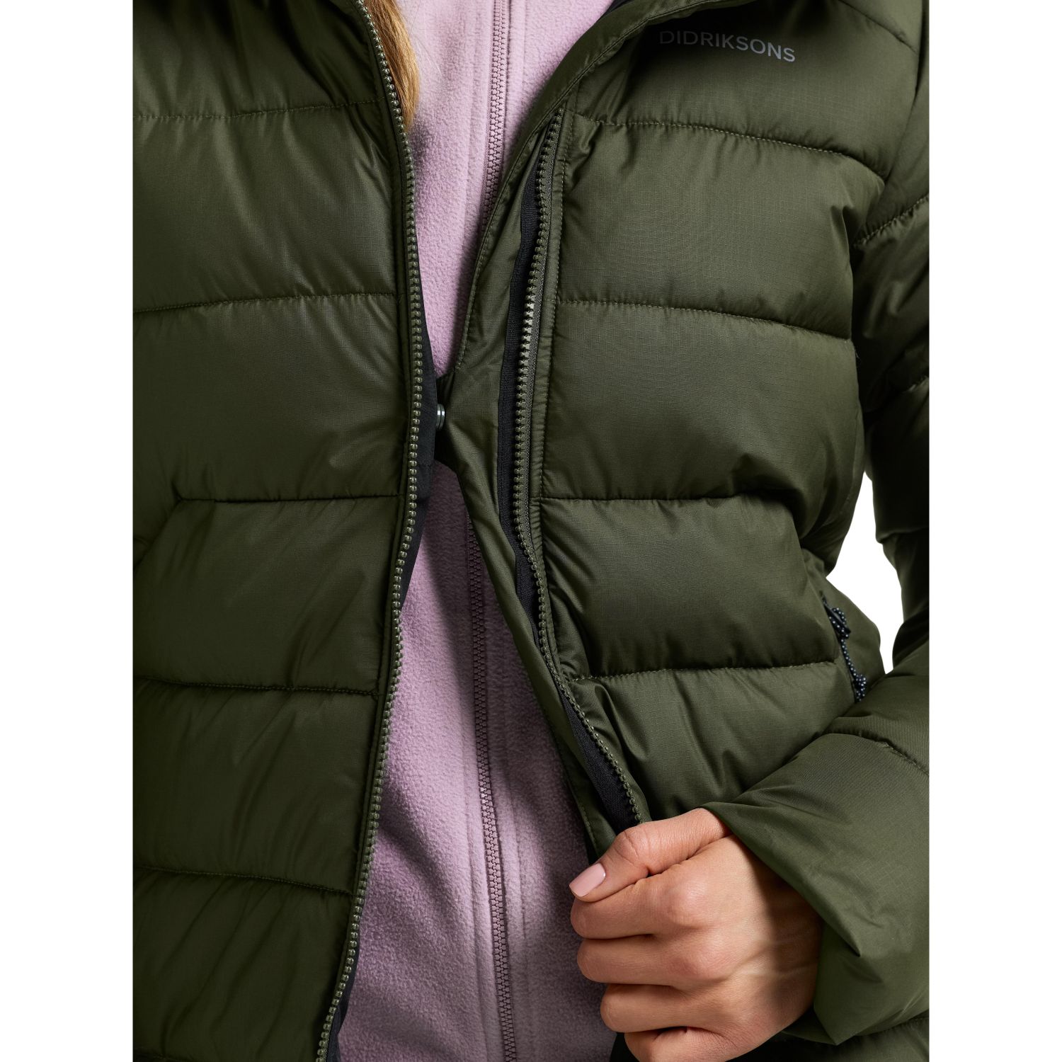 Didriksons Tejla, Parka, Damen, dunkelgrün