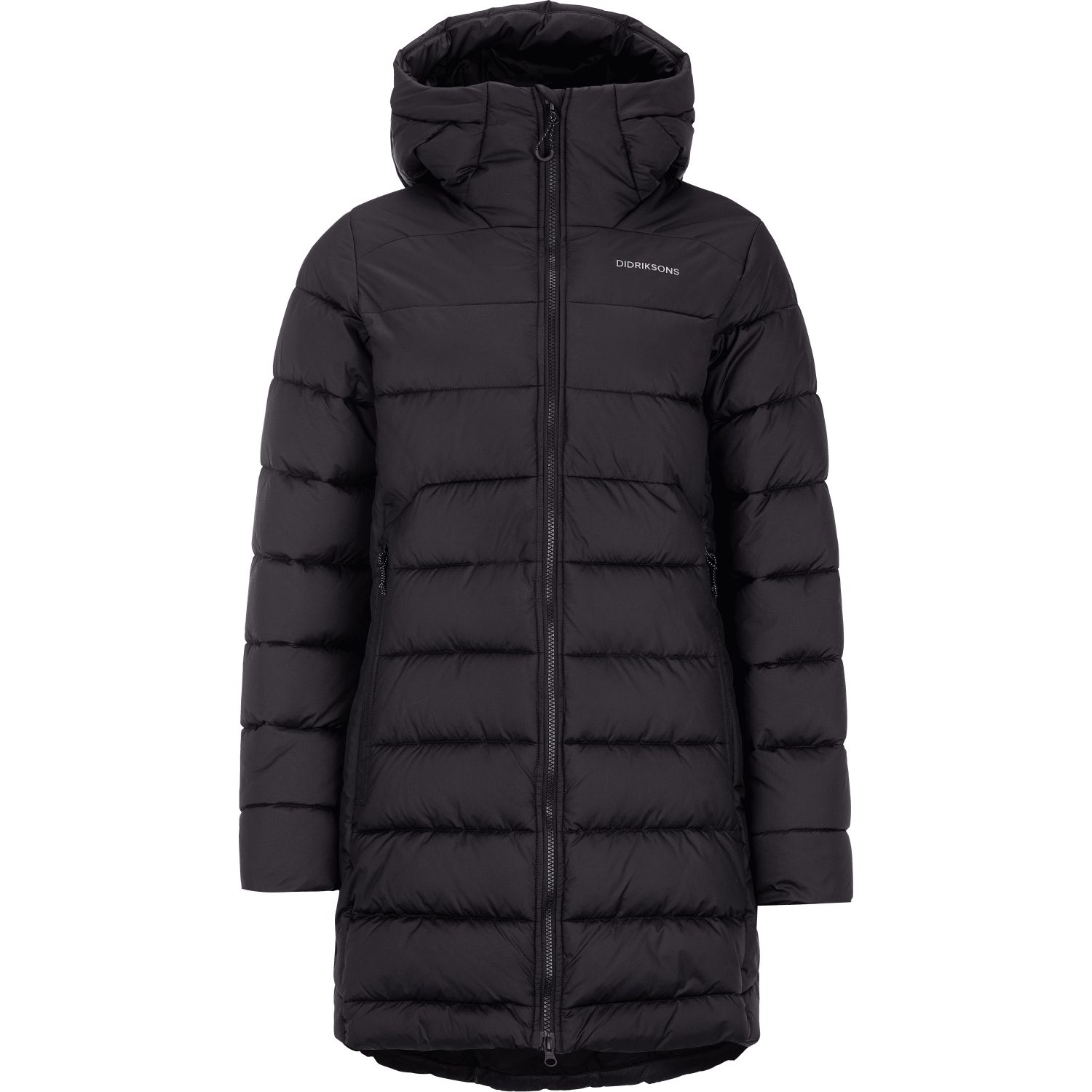 Didriksons Tejla, parka, dames, zwart