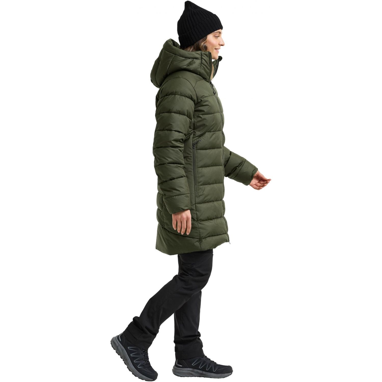 Didriksons Tejla, parka, donna, verde scuro