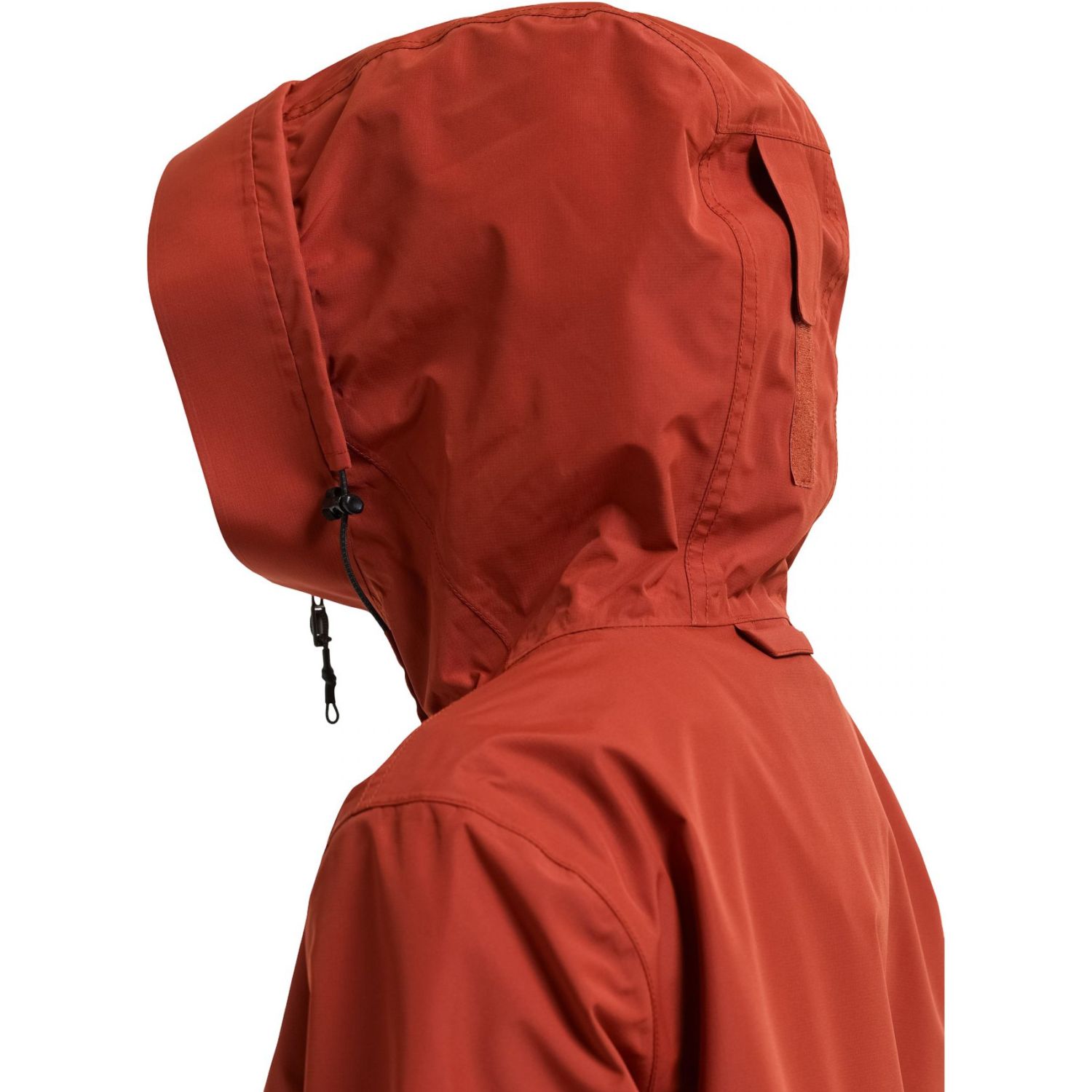 Didriksons Tilde 4, rain jacket, women, rust