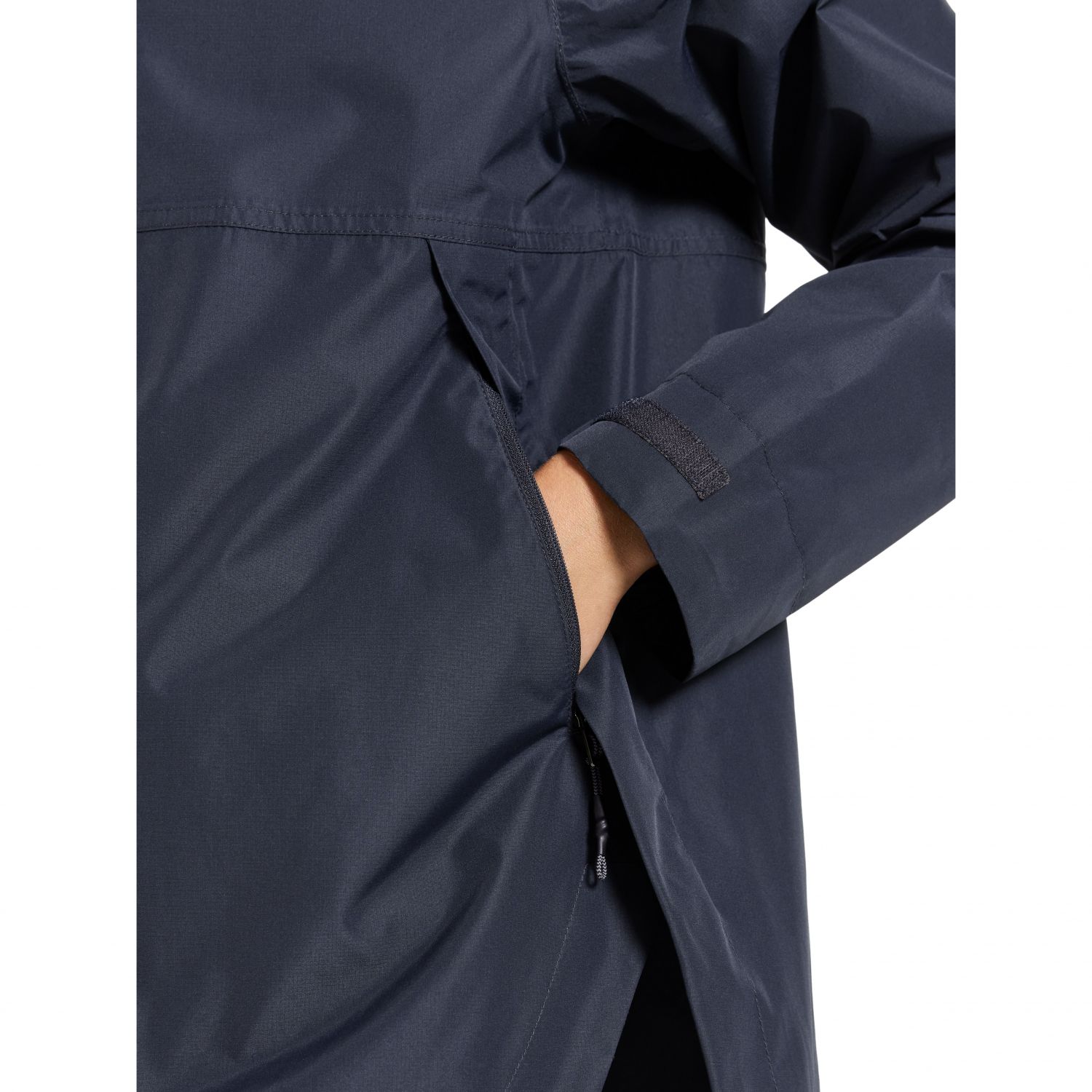 Didriksons Tilde, chubasquero, mujer, azul oscuro