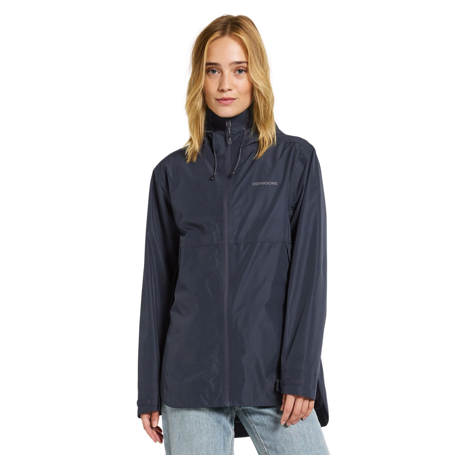 Didriksons Tilde, giacca antipioggia, donna, blu scuro