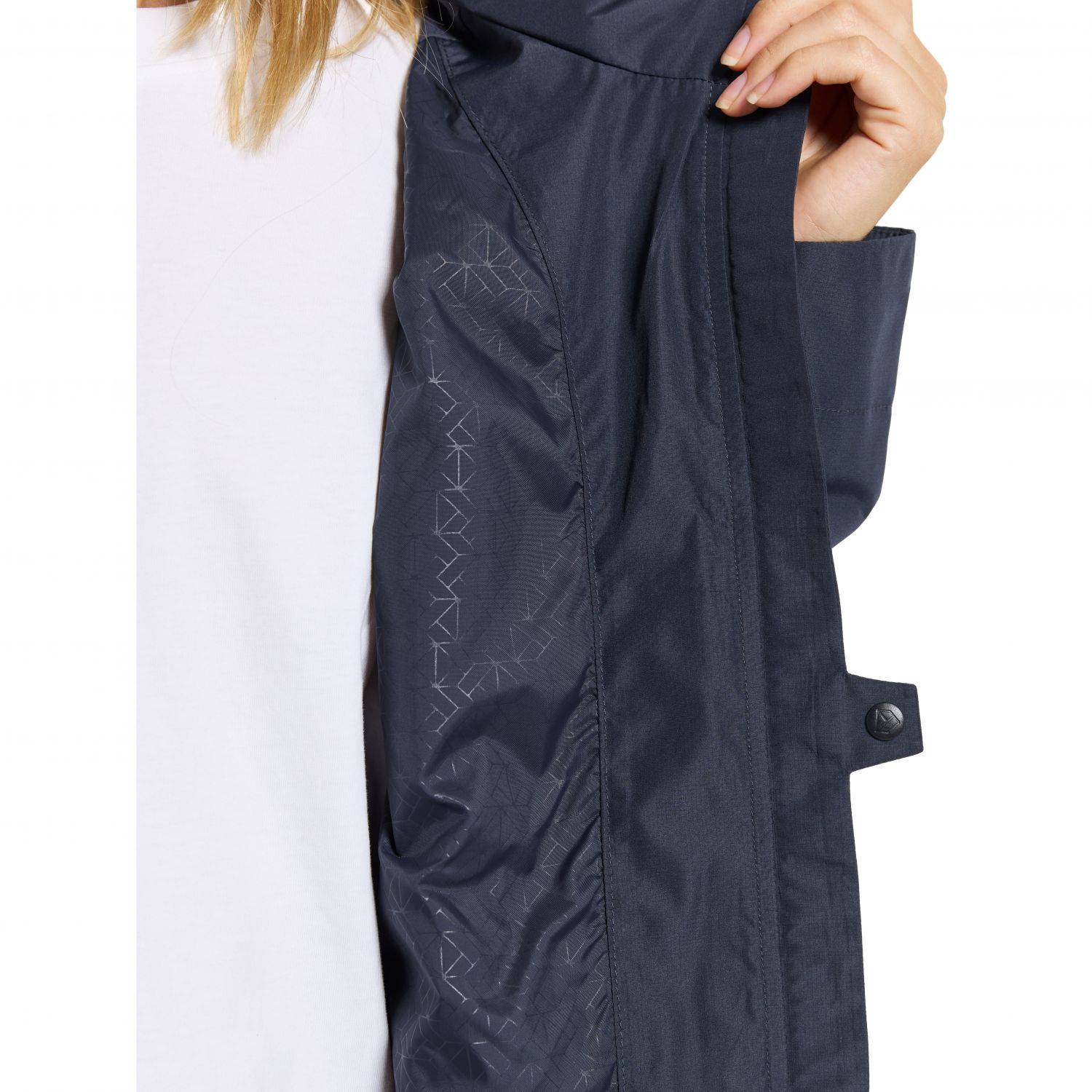 Didriksons Tilde, giacca antipioggia, donna, blu scuro