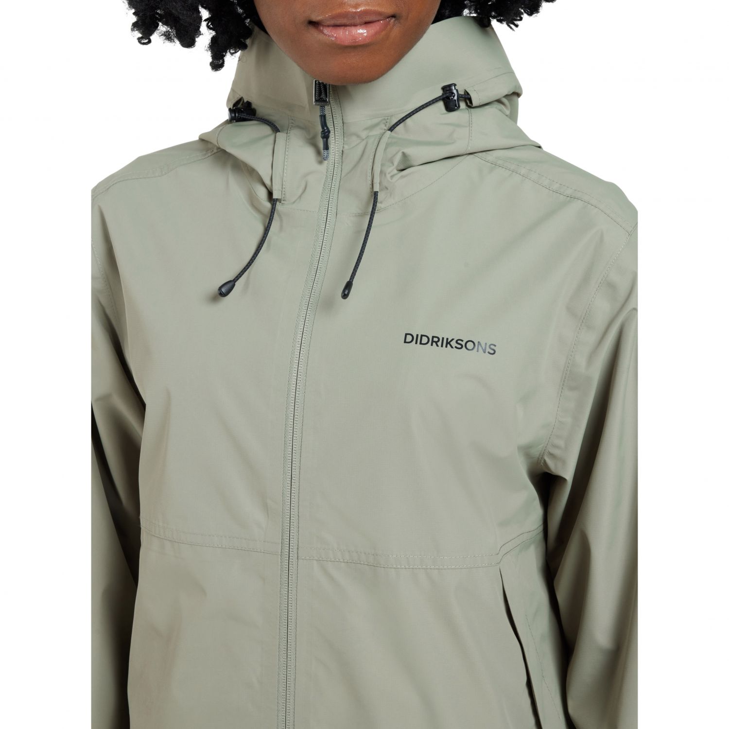Didriksons Tilde, giacca da pioggia, donna, verde chiaro