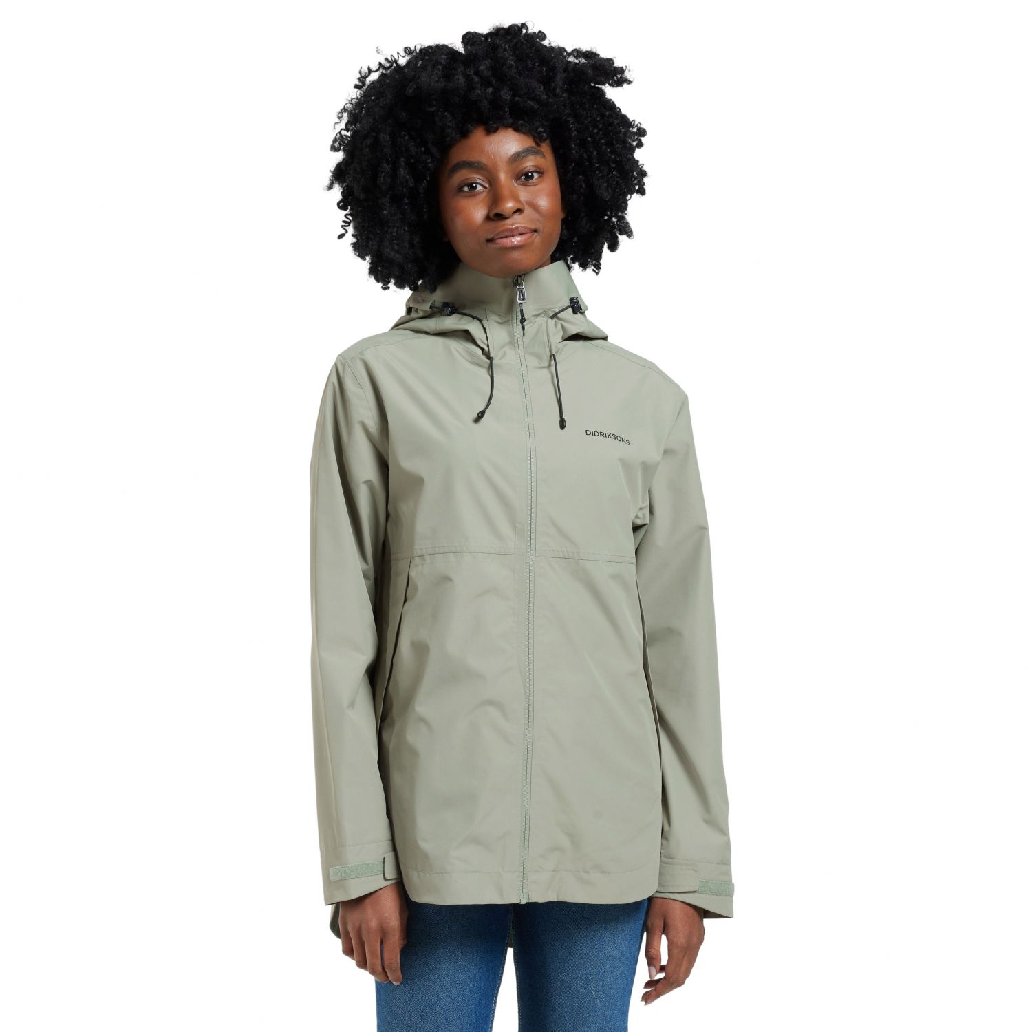 Didriksons Tilde, rain jacket, women, wilted leaf