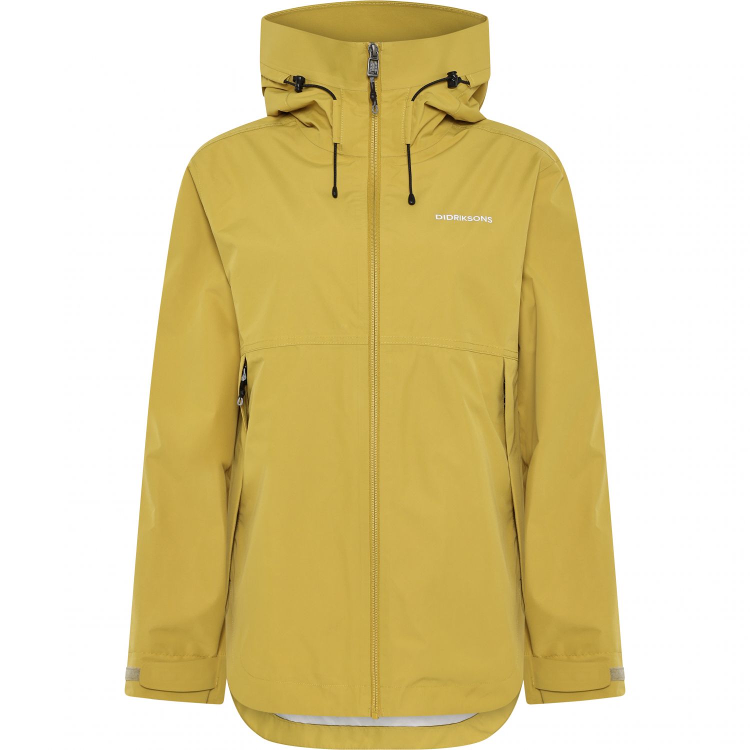 Didriksons Tilde, rain jacket, women, yellow pollen