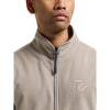 Didriksons Tino, fleece vest, men, ash brown