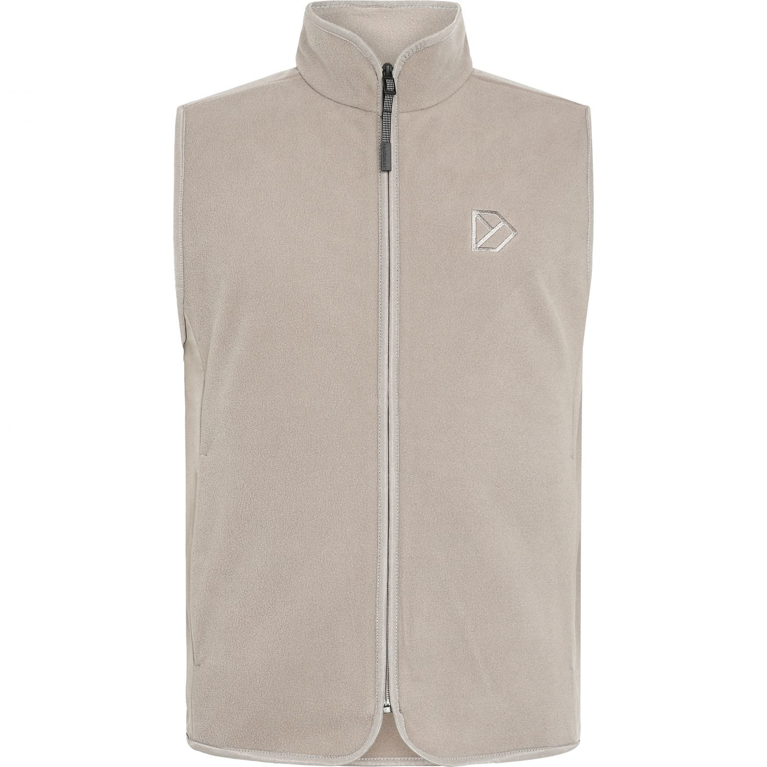 Didriksons Tino, vestă fleece, bărbați, maro cenușă