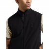 Didriksons Tino, vestă fleece, bărbați, negru