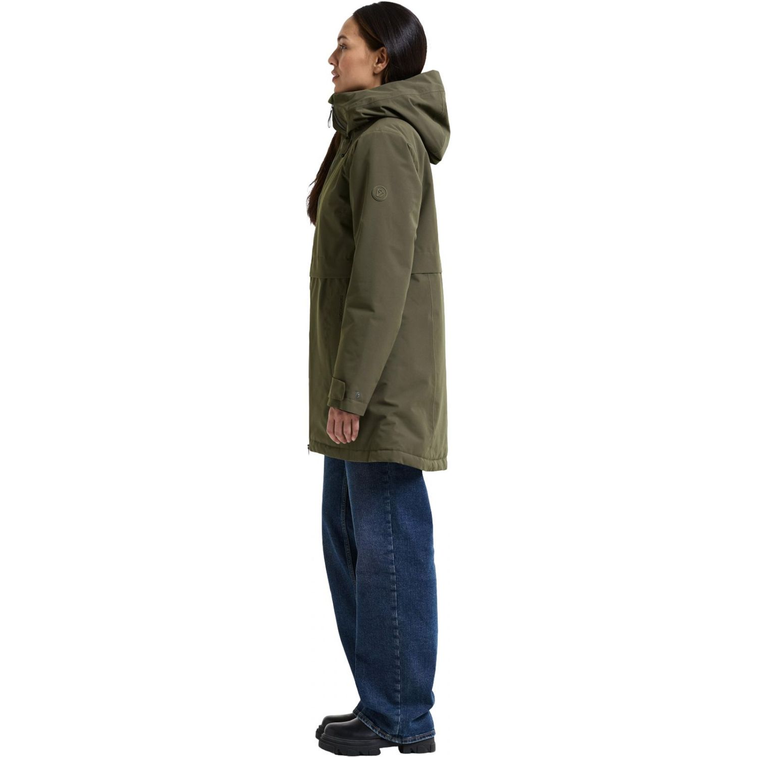 Didriksons Tiril, parka, dame, mørkegrøn