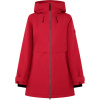 Didriksons Tiril, parka, dames, donkerrood