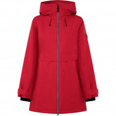 Didriksons Tiril, parka, dames, donkerrood