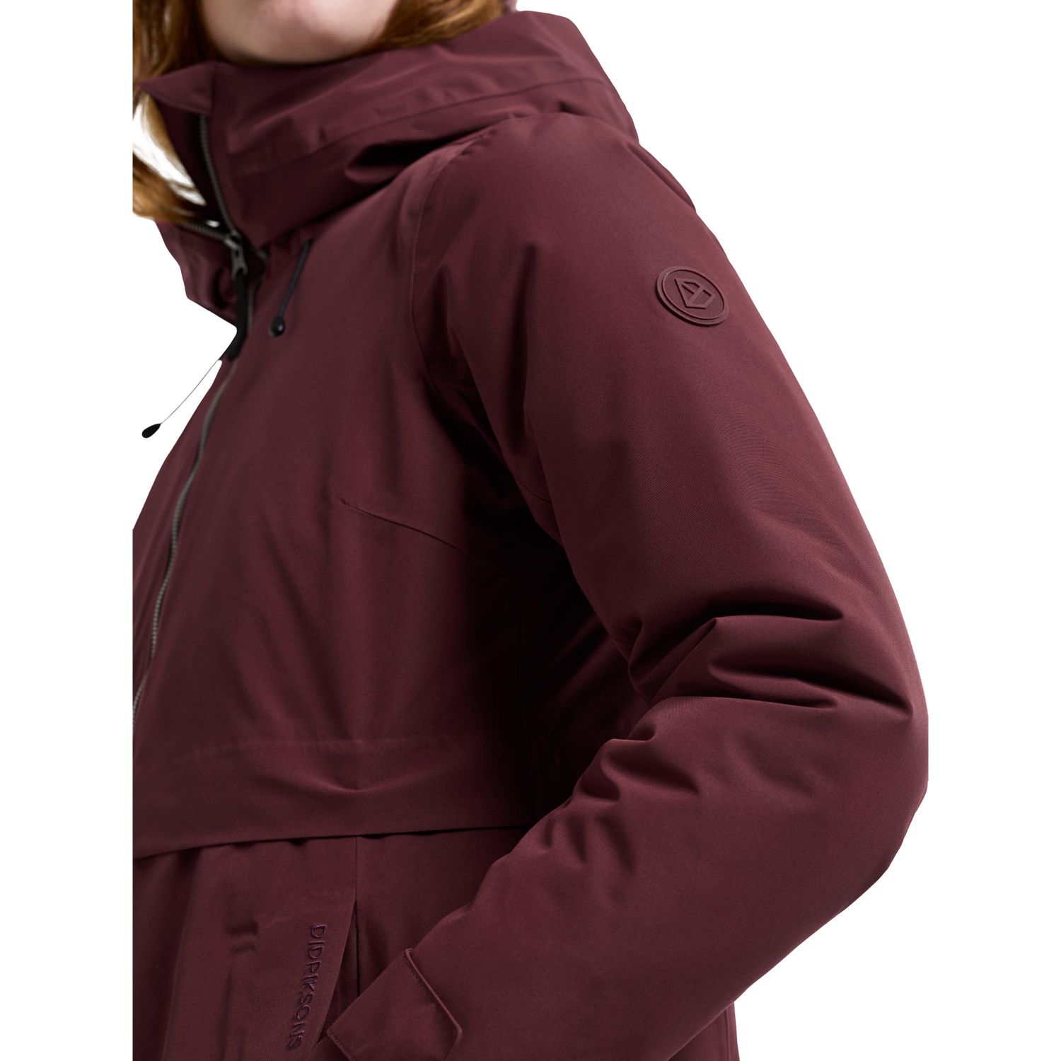 Didriksons Tiril, parka, dames, old rust