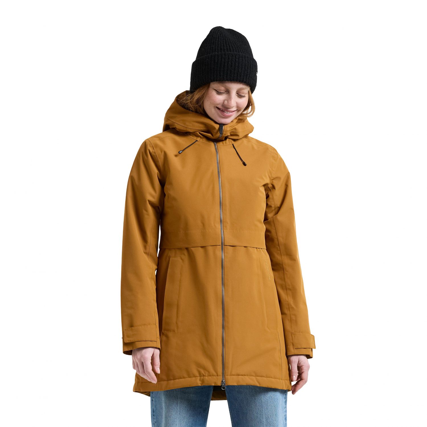 Didriksons Tiril, parka, dames, spice brown