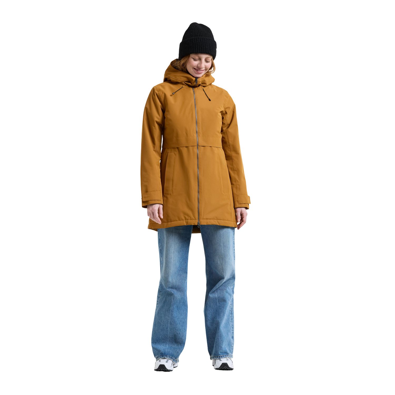 Didriksons Tiril, parka, dames, spice brown