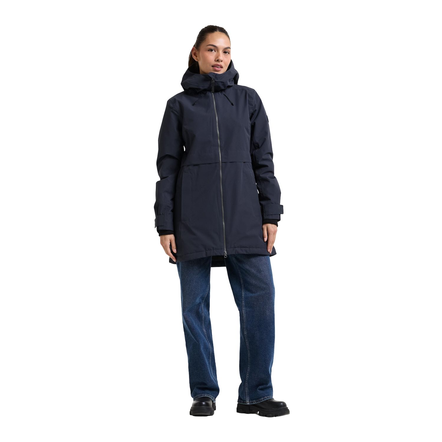 Didriksons Tiril, parka, donna, blu scuro