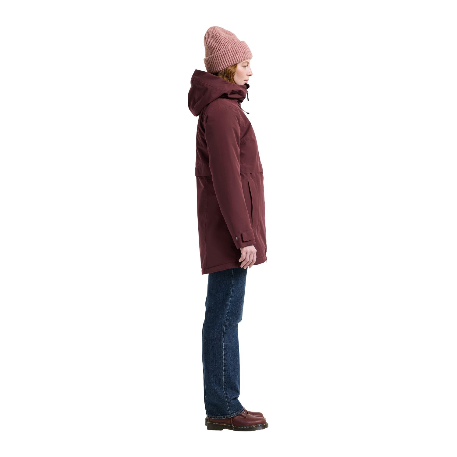 Didriksons Tiril, parka, donna, old rust
