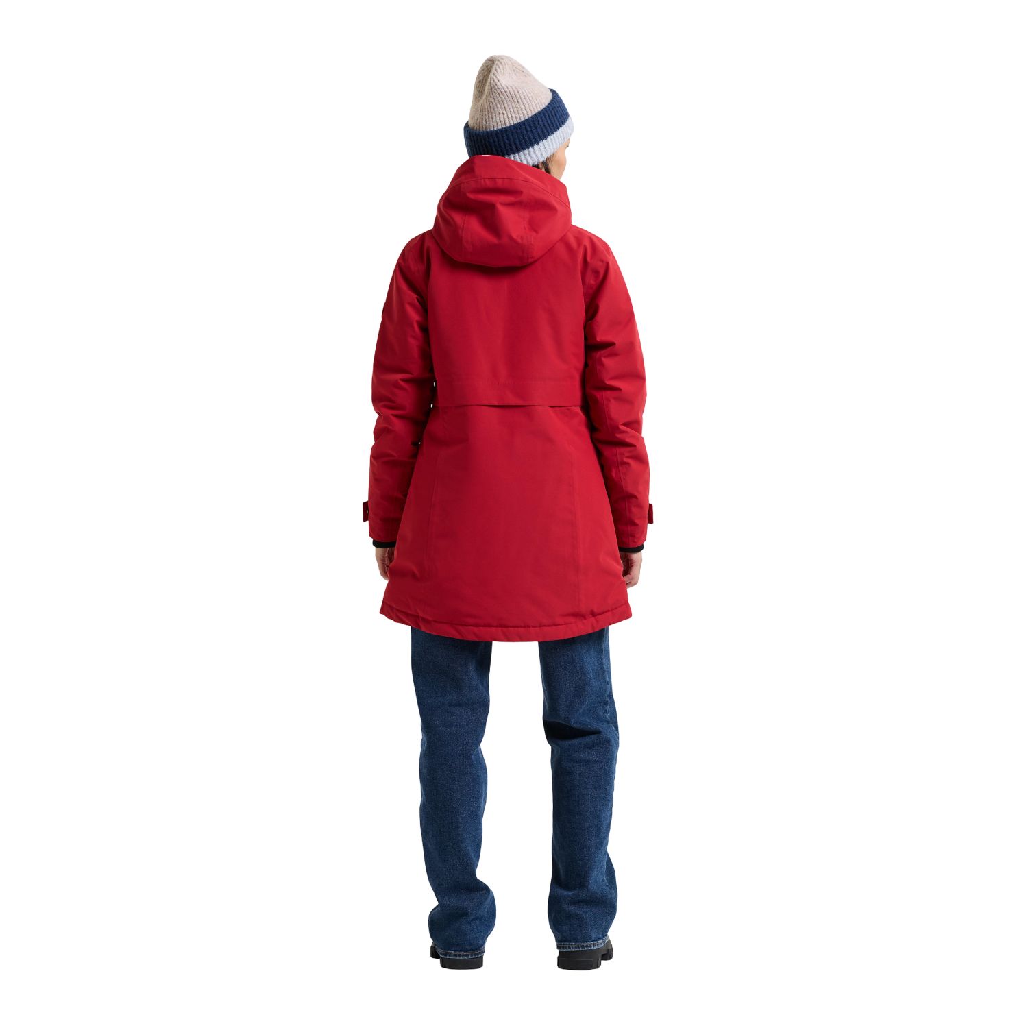 Didriksons Tiril, parka, donna, rosso scuro