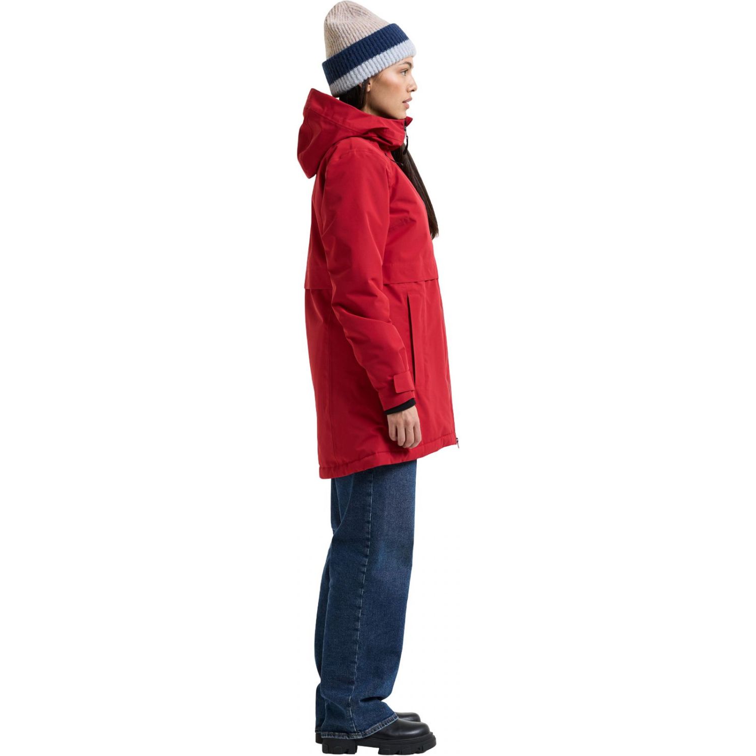 Didriksons Tiril, Parkas, Dame, Dark Red