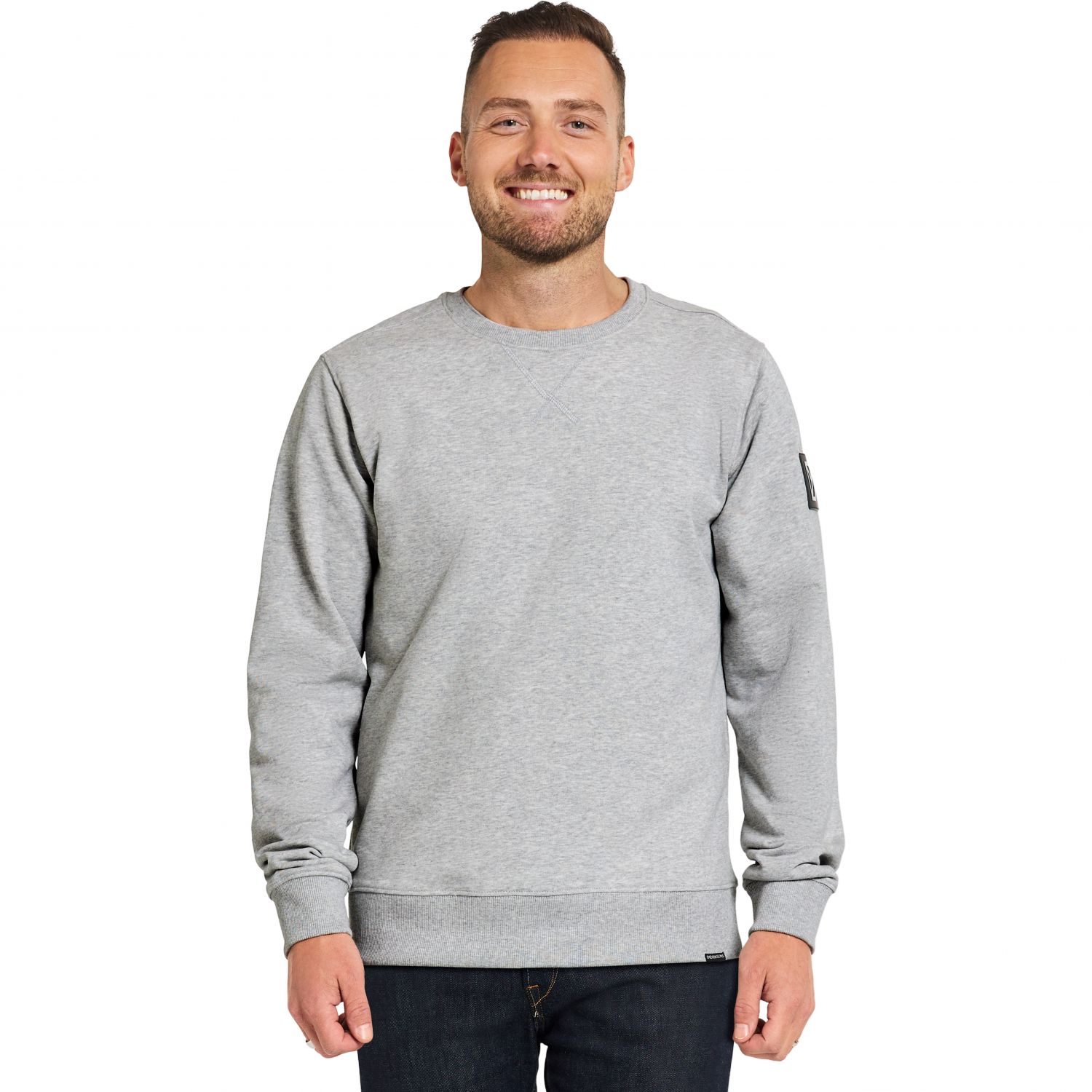 Didriksons Torö, sweater, herre, aluminum melange