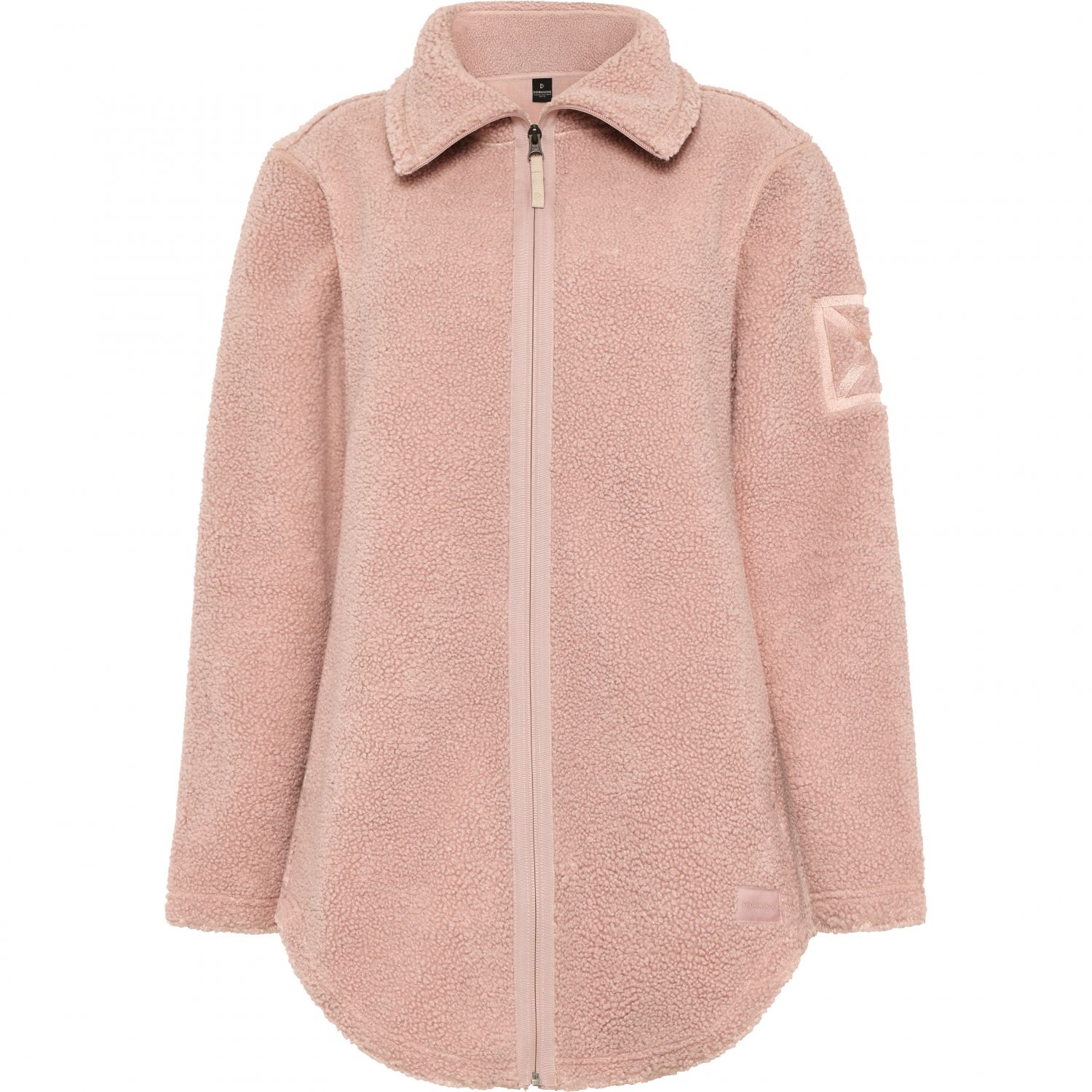 Didriksons Umi, abrigo polar, mujer, vintage pink